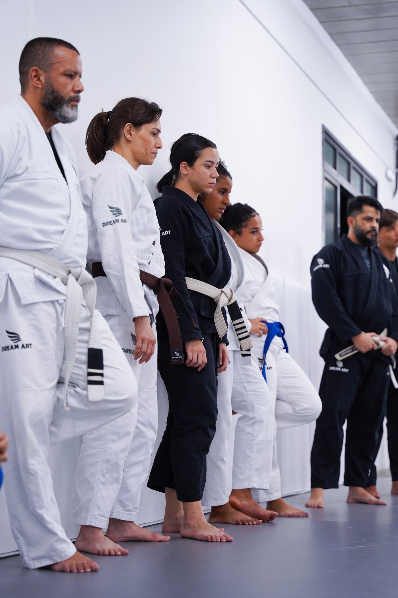 Aula de jiu-jitsu para iniciantes na Dream Art Interlagos