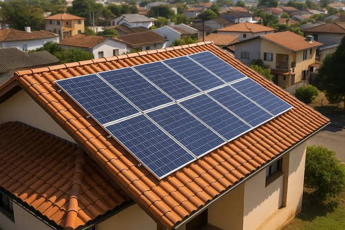 Sistema de energia solar residencial