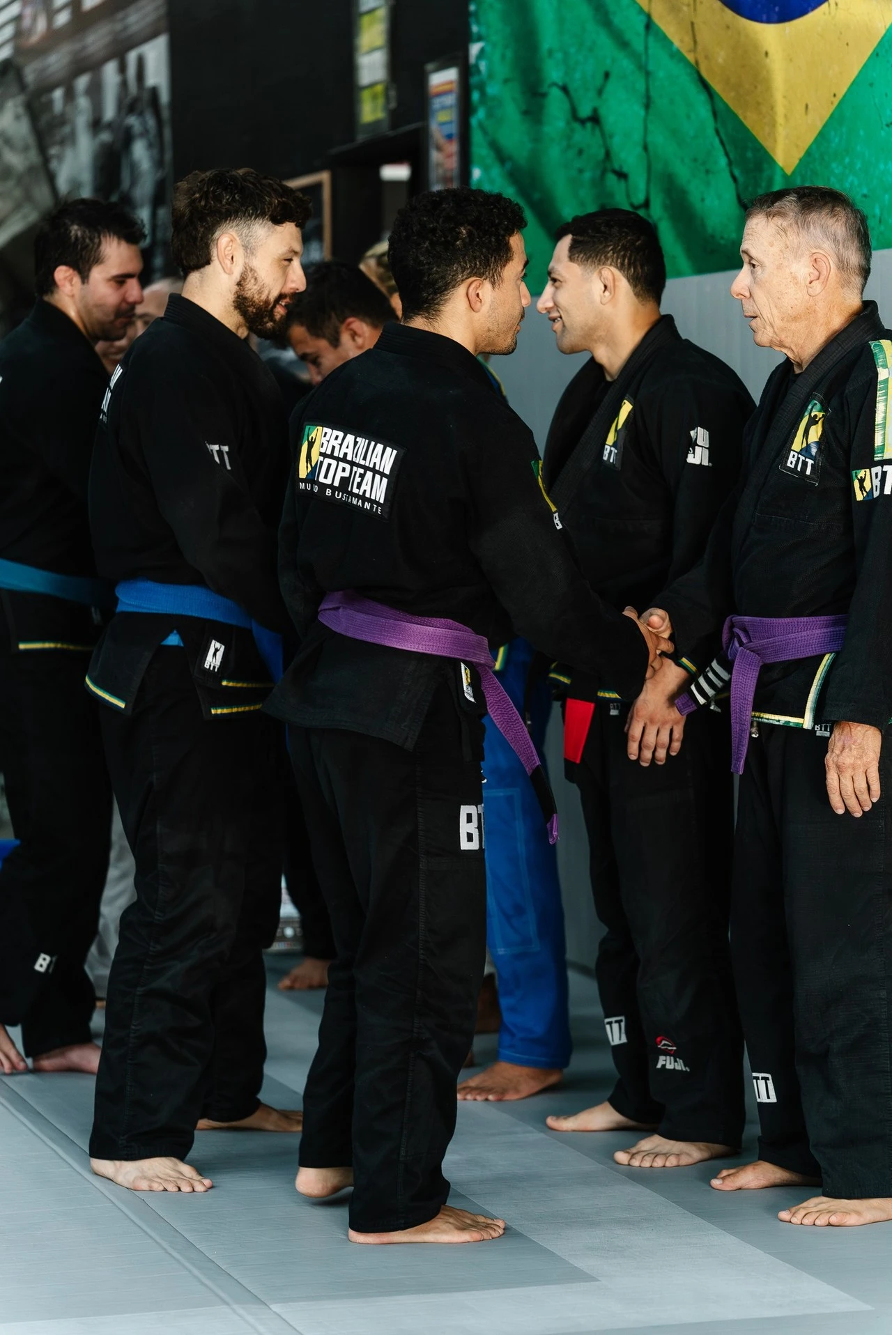 Brazilian Jiu-Jitsu training at Total MMA Studios